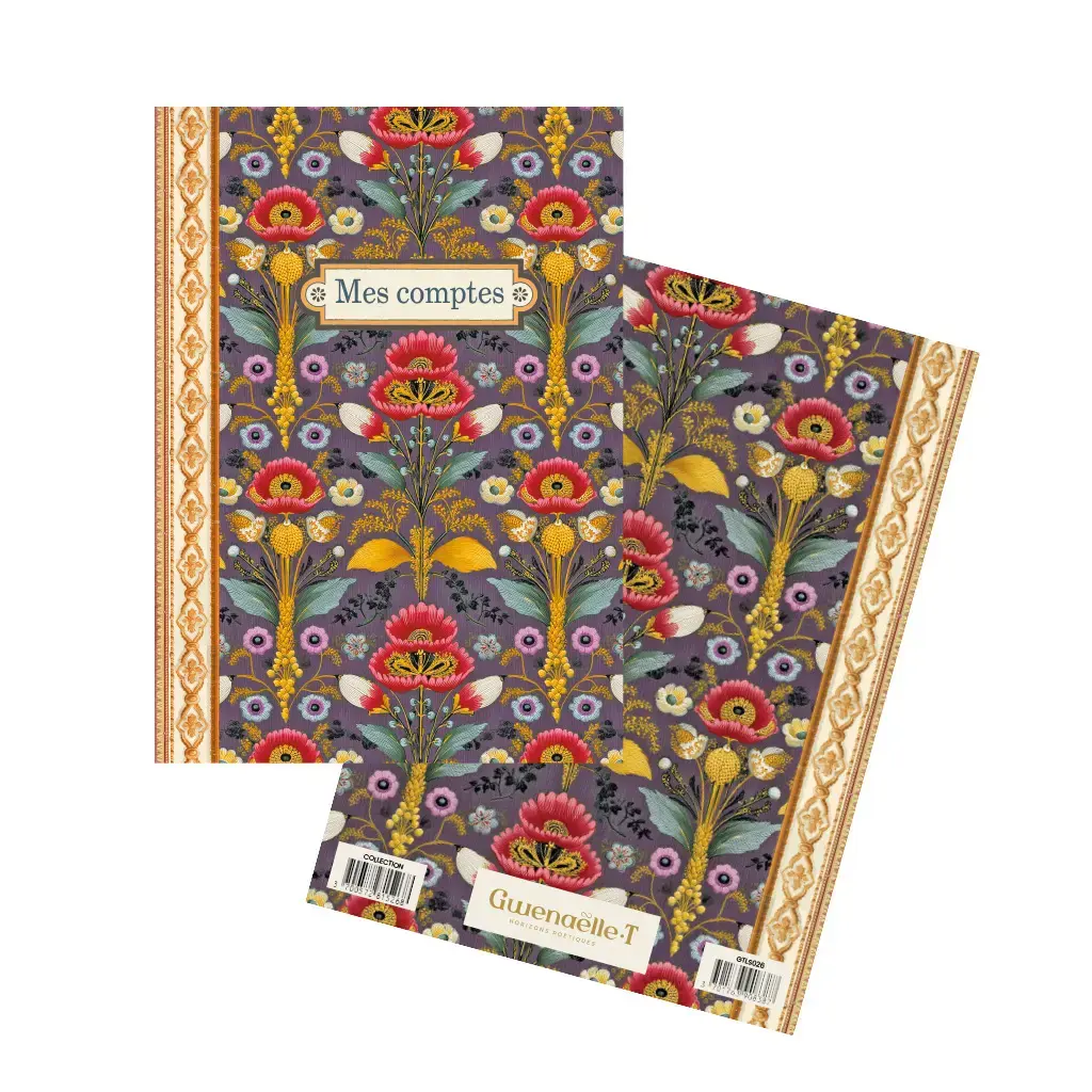 Gt Cahier A Thème 48 Pages 15x21cm - Mes Comptes 2