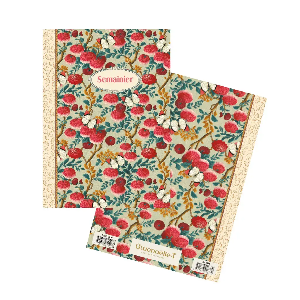 Gt Cahier A Thème 48 Pages 15x21cm - Semainier 2