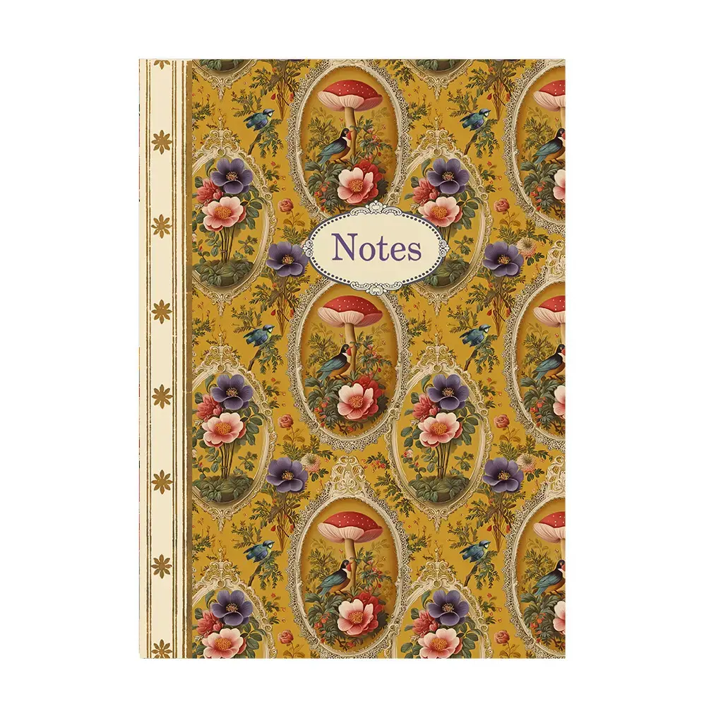 Gt Cahier A Thème 48 Pages 15x21cm - Notes Pattern Automne