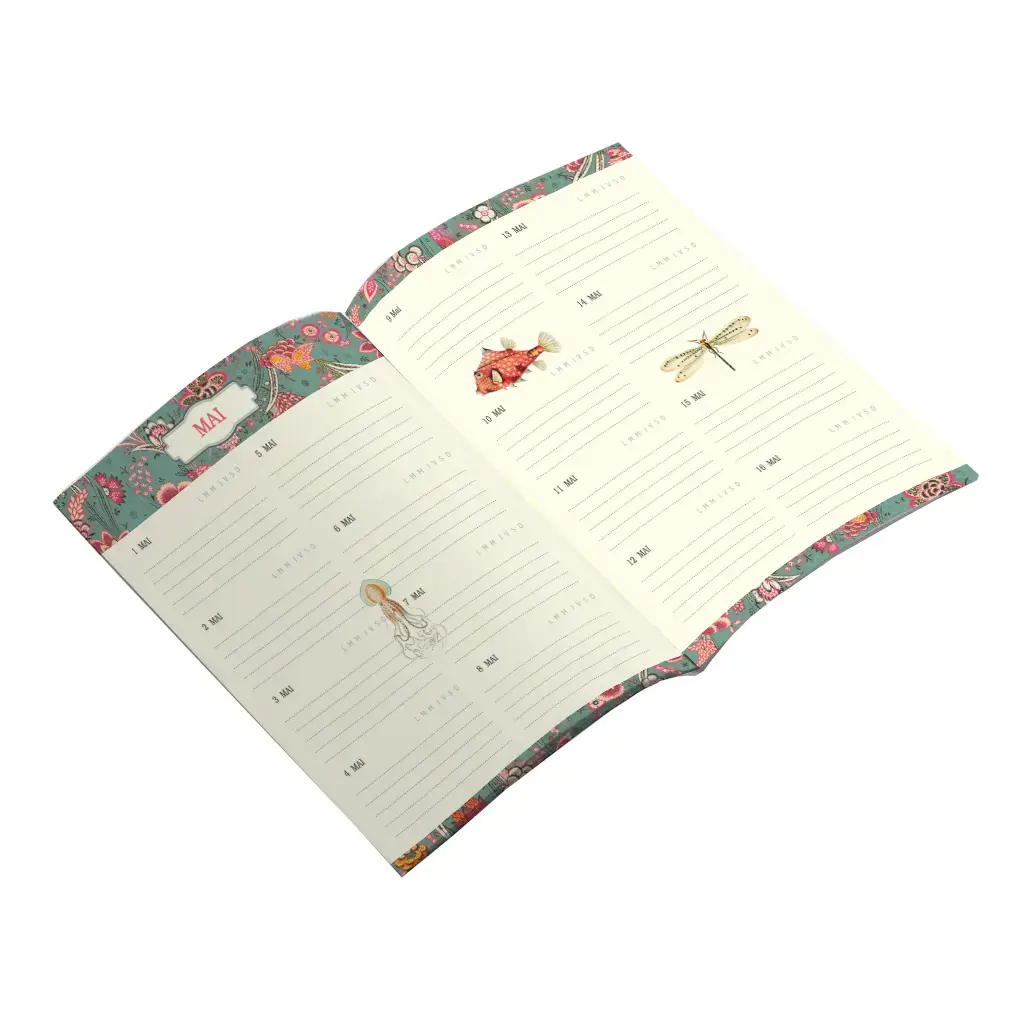 Gt Cahier A Thème 48 Pages 15x21cm - Une Année