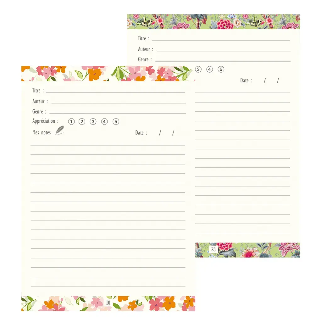 Gt Cahier A Thème 48 Pages 15x21cm - Mes Lectures