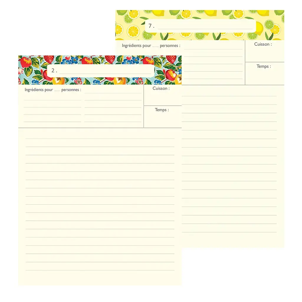 Gt Cahier A Thème 48 Pages 15x21cm - Mes Desserts