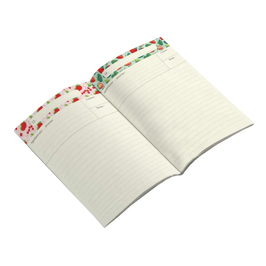 Gt Cahier A Thème 48 Pages 15x21cm - Mes Desserts