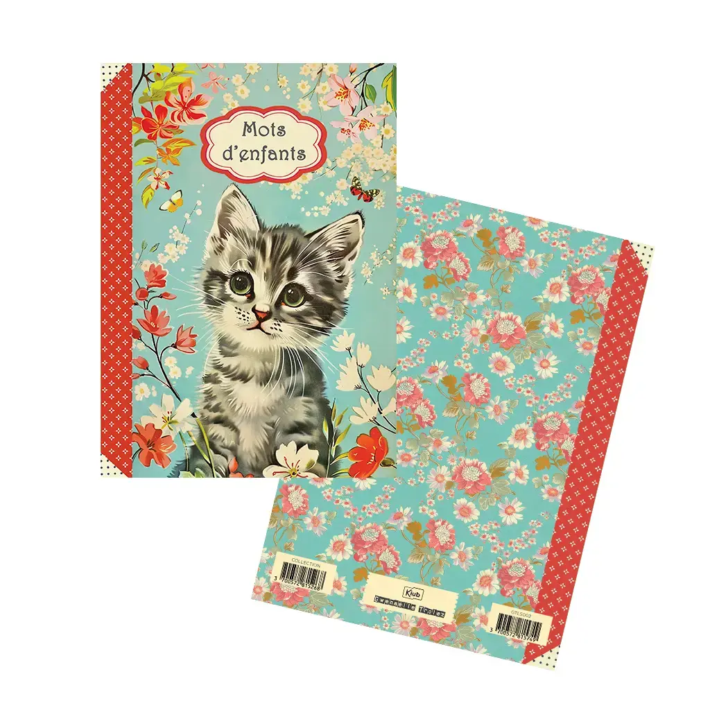 Gt Cahier A Thème 48 Pages 15x21cm - Mots D'Enfants