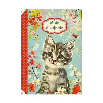 GT CAHIER A THEME 48 PAGES 15 X 21 CM - MOTS D'ENFANTS