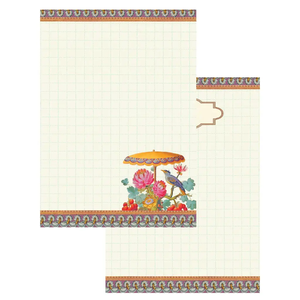 Gt Carnet De Notes 48 Pages 10.5 X 15 Cm - Jardins Exotiques