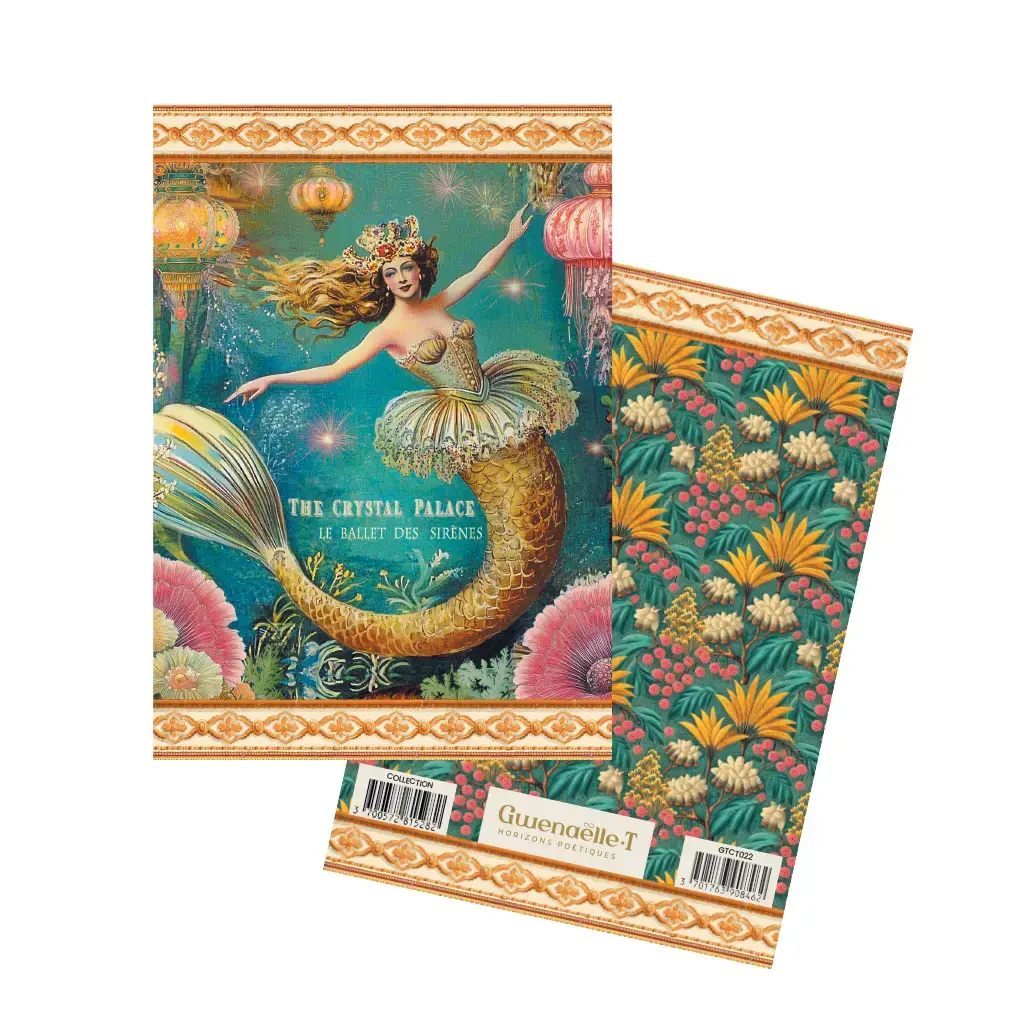 Gt Carnet De Notes 48 Pages 10.5 X 15 Cm - Sirène