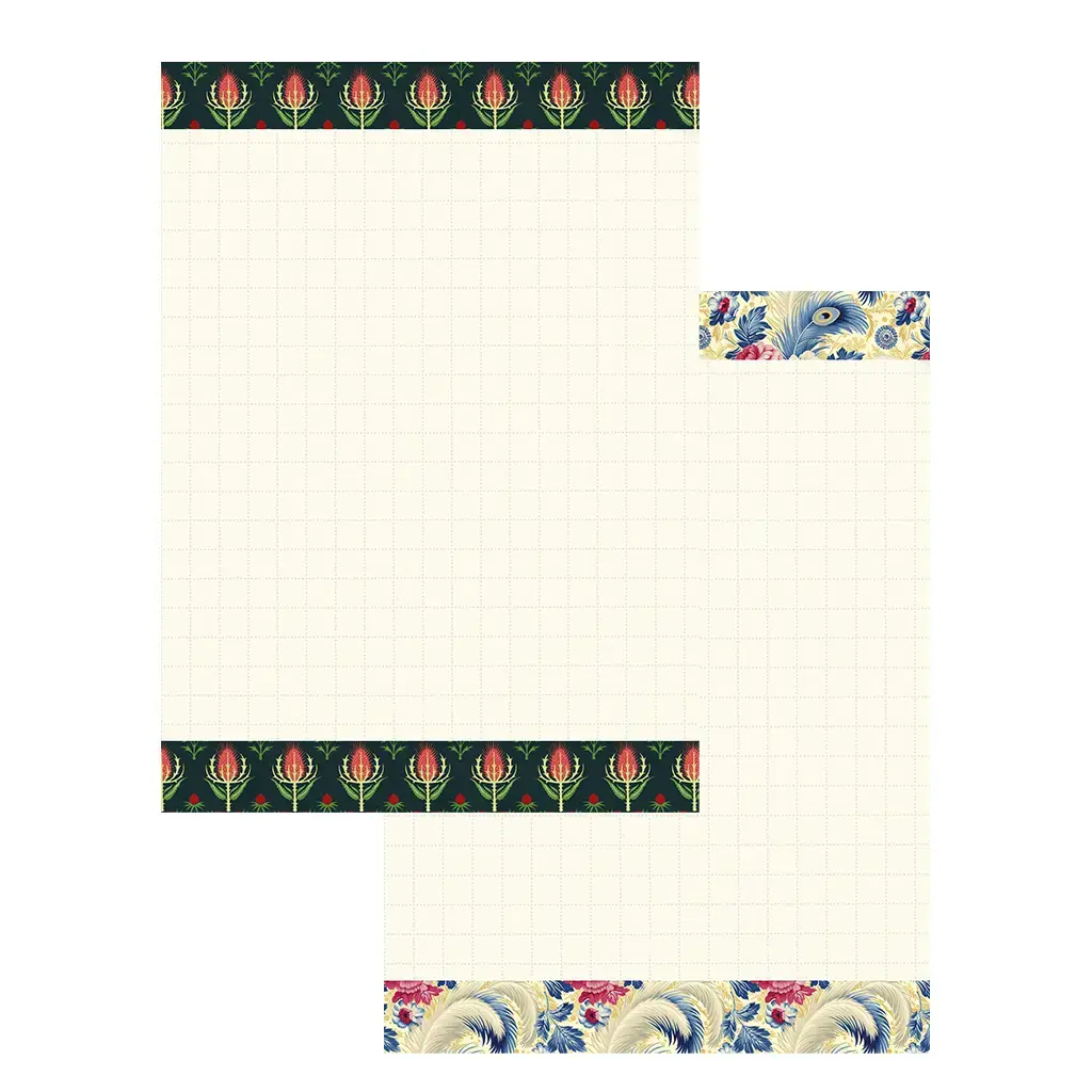 Gt Carnet De Notes 48 Pages 10.5 X 15 Cm - Pattern Rouge Papillons