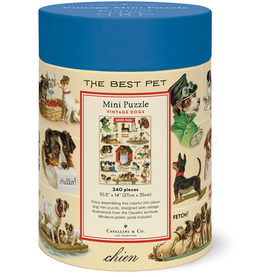 CAVALLINI & Co. Puzzle 240 Pièces Chiens 27x45cm