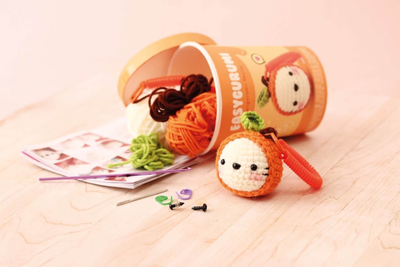 GRAINE CREATIVE Kit Easygurumi Clementine