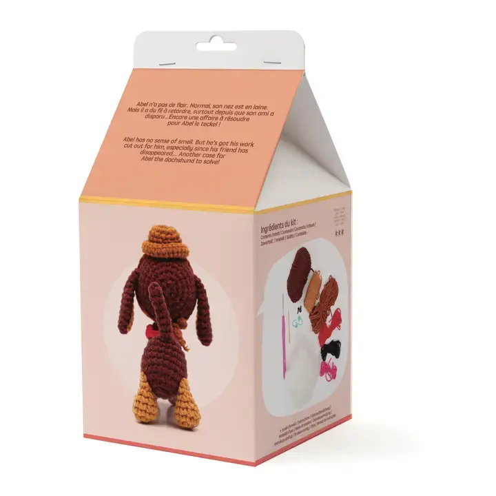 GRAINE CREATIVE Kit Amigurumi Teckel 180Mm