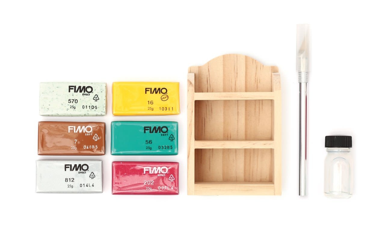 GRAINE CREATIVE Coffret Fimo Miniatures Jardin