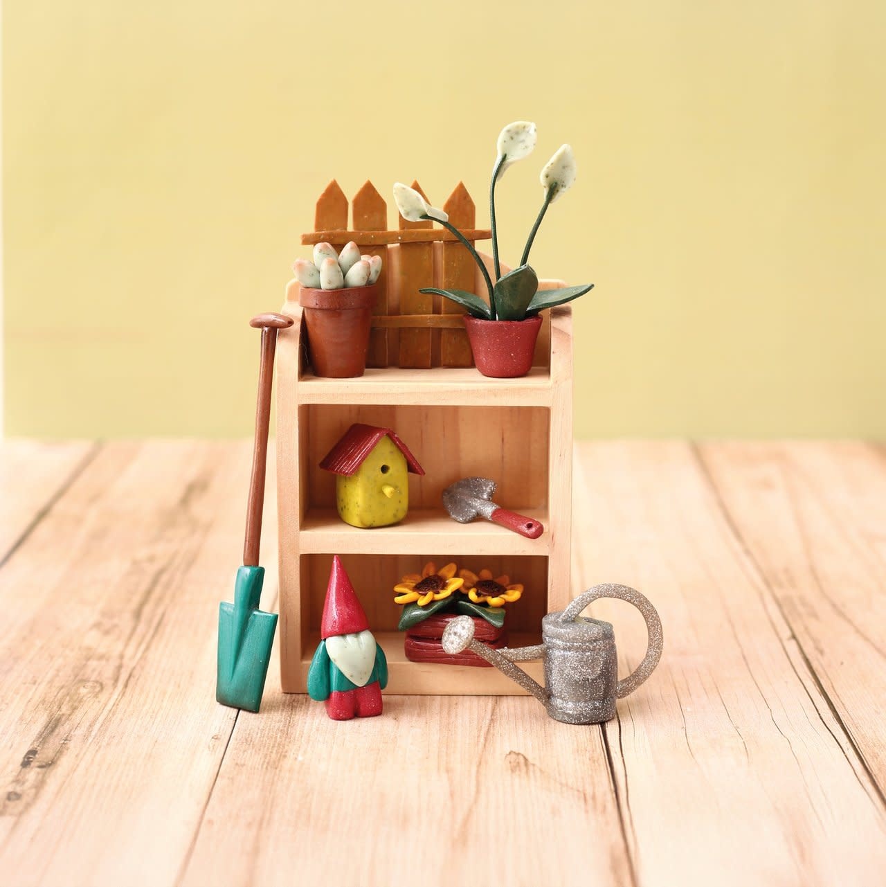 GRAINE CREATIVE Coffret Fimo Miniatures Jardin