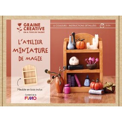 GRAINE CREATIVE Coffret Fimo Miniatures Magie