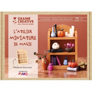 GRAINE CREATIVE Coffret Fimo Miniatures Magie