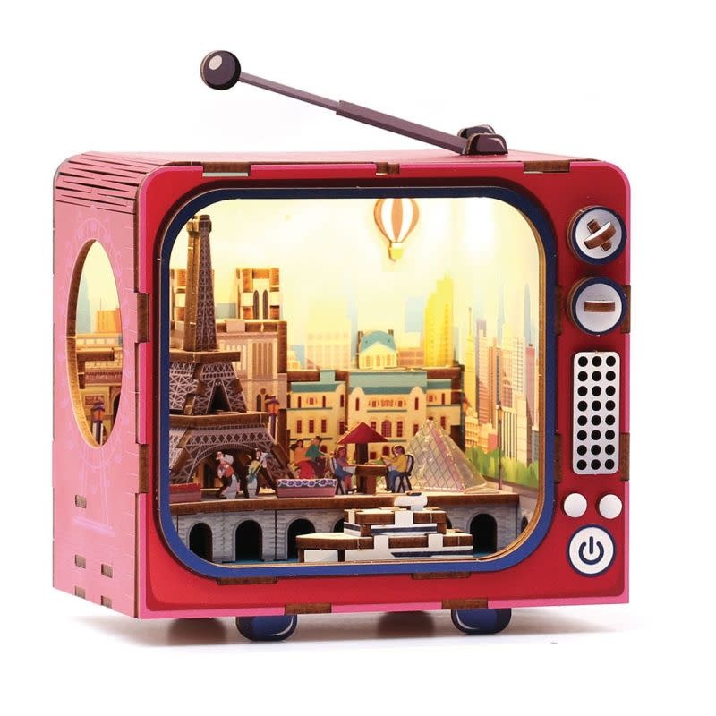 GRAINE CREATIVE Maquette 3D Bois Tv Paris