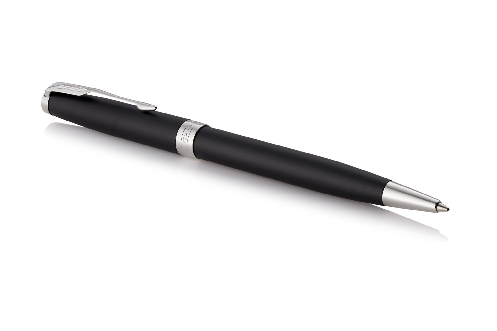 PARKER Stylo Bille M Sonnet Noir Mat Ct Acier