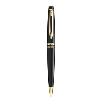 WATERMAN Stylo Bille Expert Laque Noire Gt