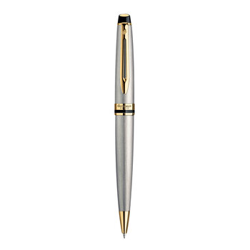 WATERMAN Stylo Bille Expert Stainless Steel GT Acier