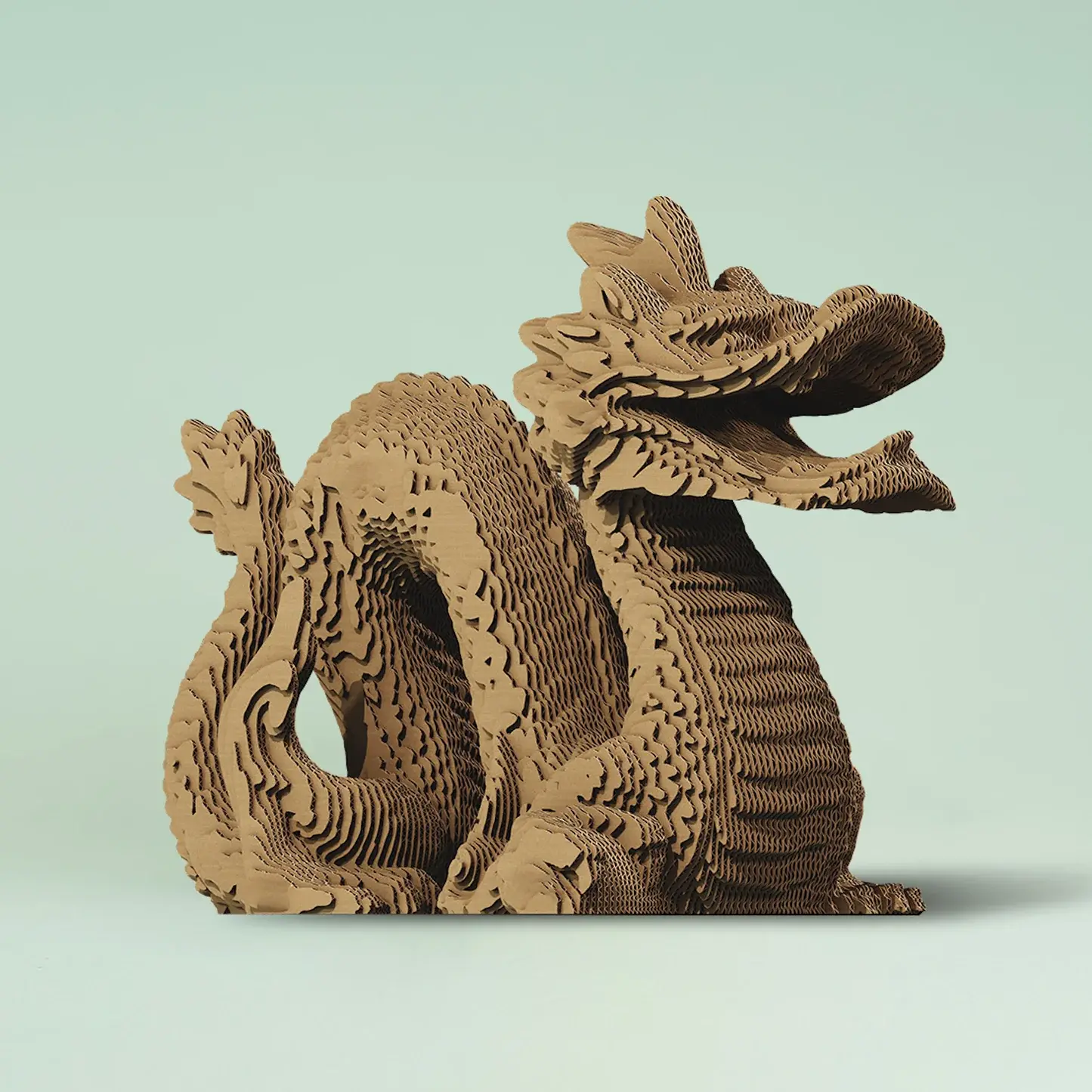 Cartonic Sculpture-Puzzle 3D - Dragon