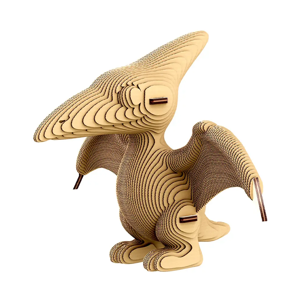 Cartonic Sculpture-Puzzle 3D - Trio Dinosaures