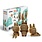 Cartonic Sculpture-Puzzle 3D - Trio Laboubou