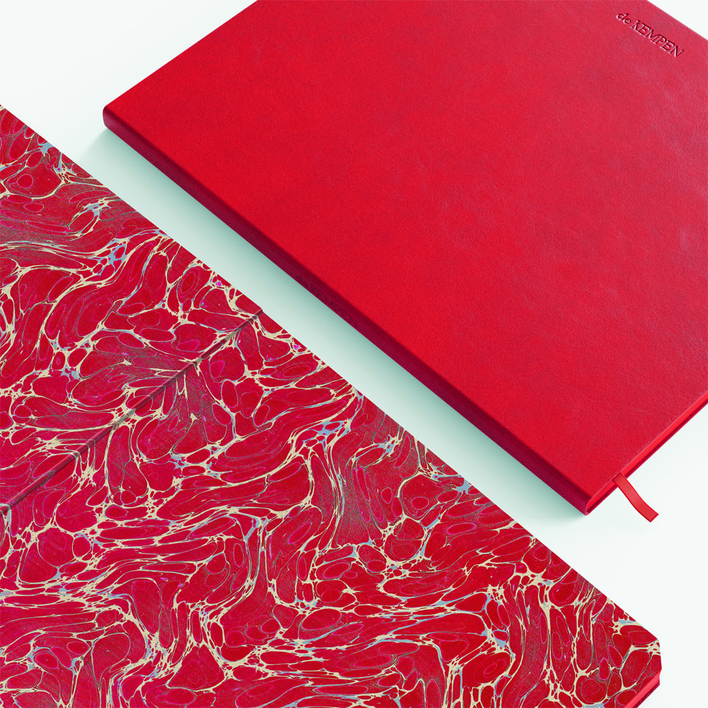 KEMPEN Carnet de poche 11x16cm 160 pages lignées 90g - Poppy