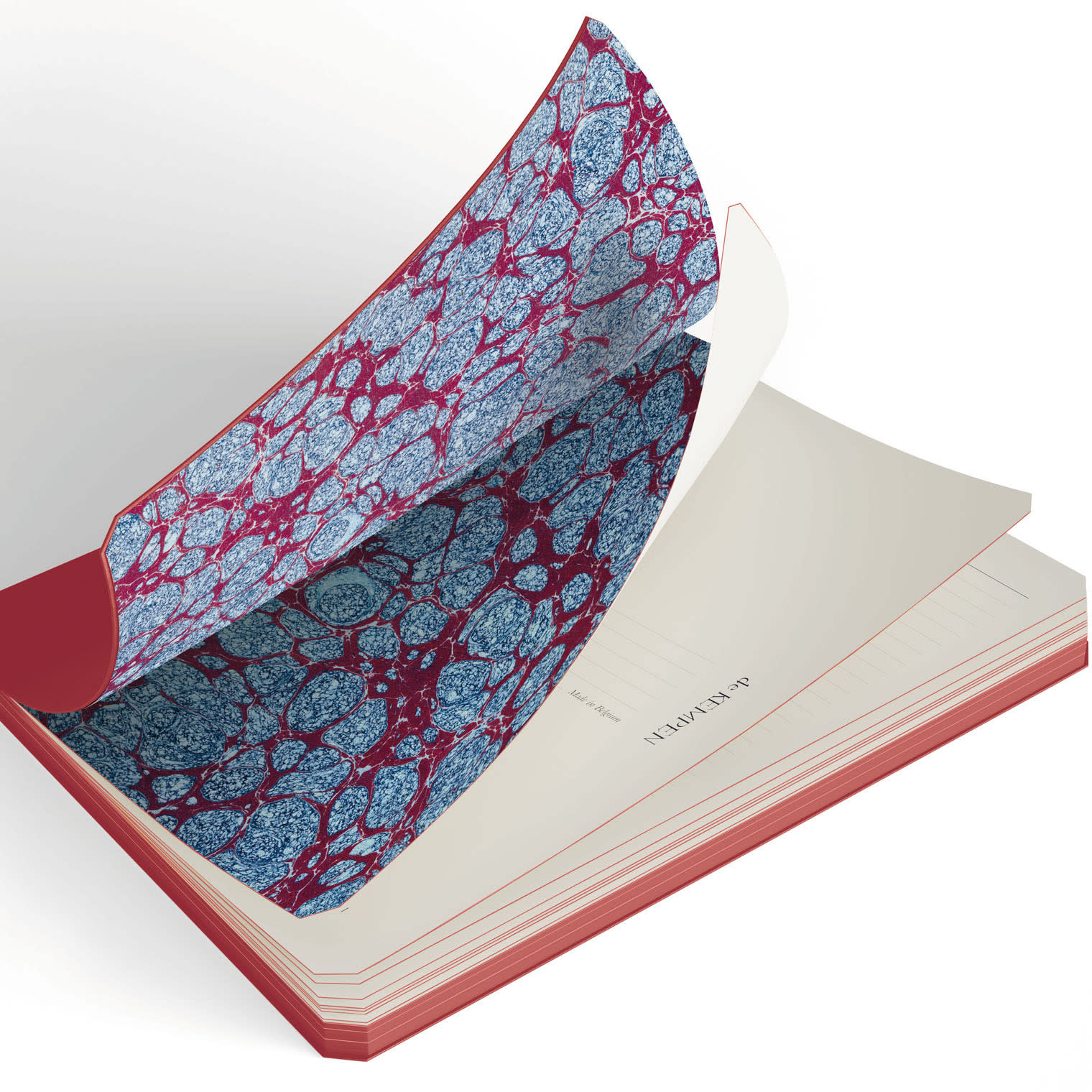 KEMPEN Carnet de poche 11x16cm 160 pages lignées 90g - Amarone