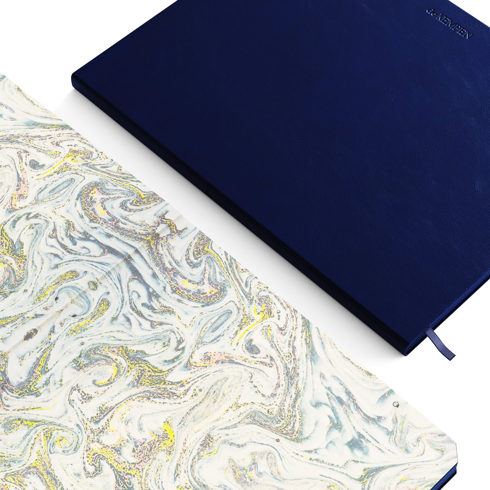 KEMPEN Carnet large 17x22cm 192 pages lignées 90g - Silence