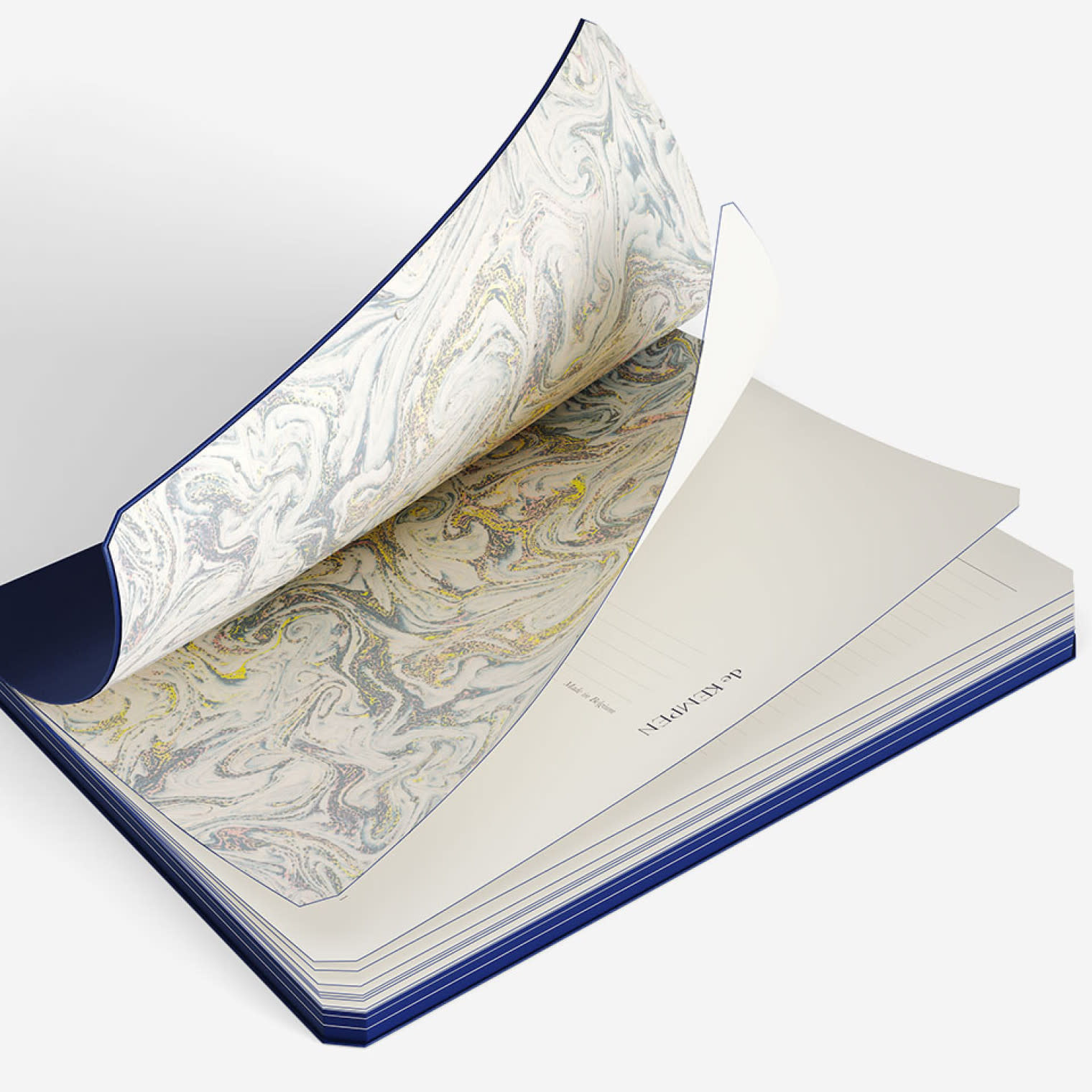 KEMPEN Carnet large 17x22cm 192 pages lignées 90g - Silence