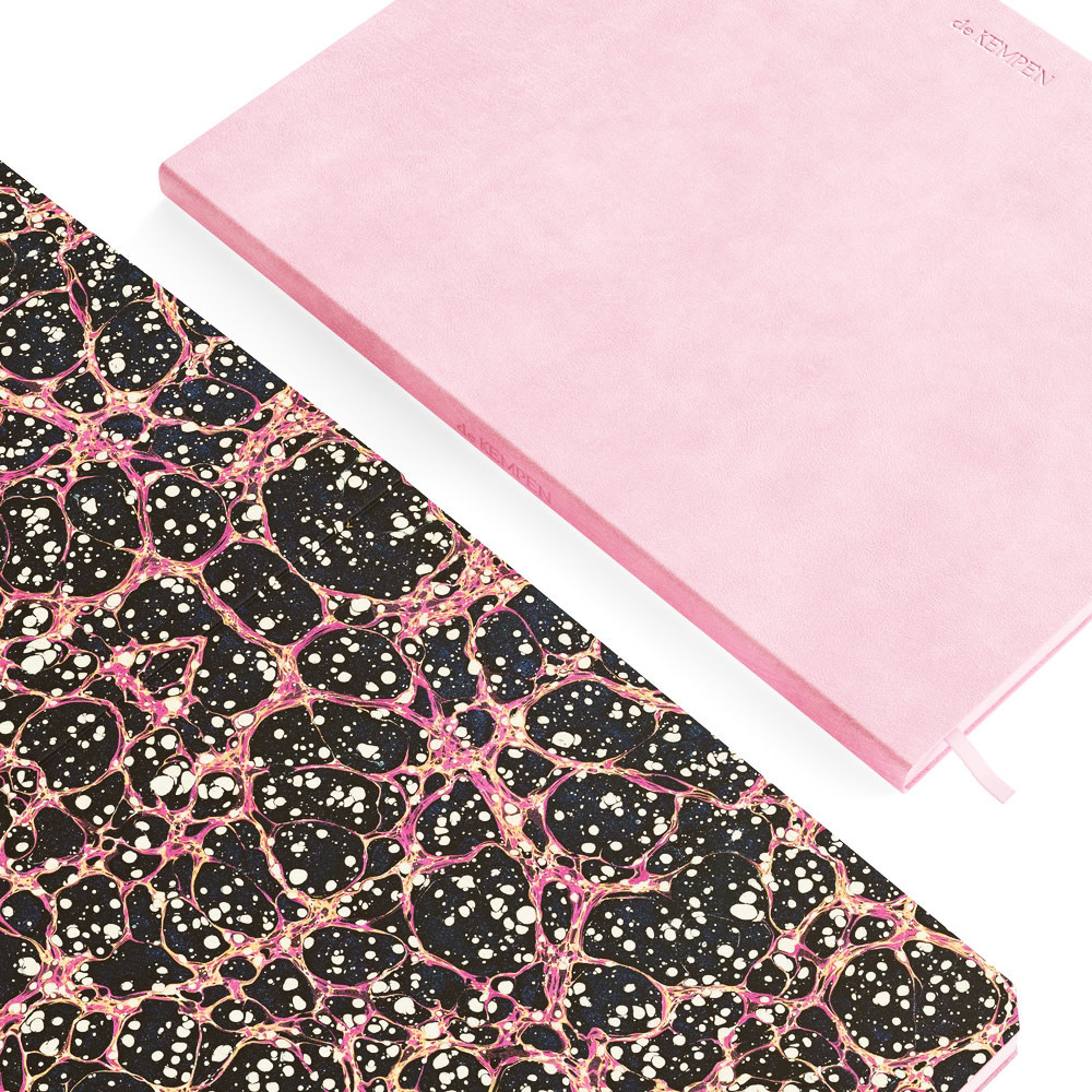 KEMPEN Carnet large 17x22cm 192 pages lignées 90g - Brut