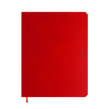 KEMPEN Carnet large 17x22cm 192 pages lignées 90g - Poppy
