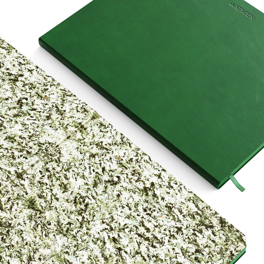 KEMPEN Carnet large 17x22cm 192 pages lignées 90g- Origin