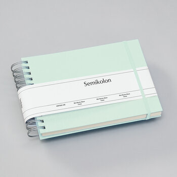 SEMIKOLON Album photos spiralé Mini Mucho Vert Mousse pages crème 23x16cm