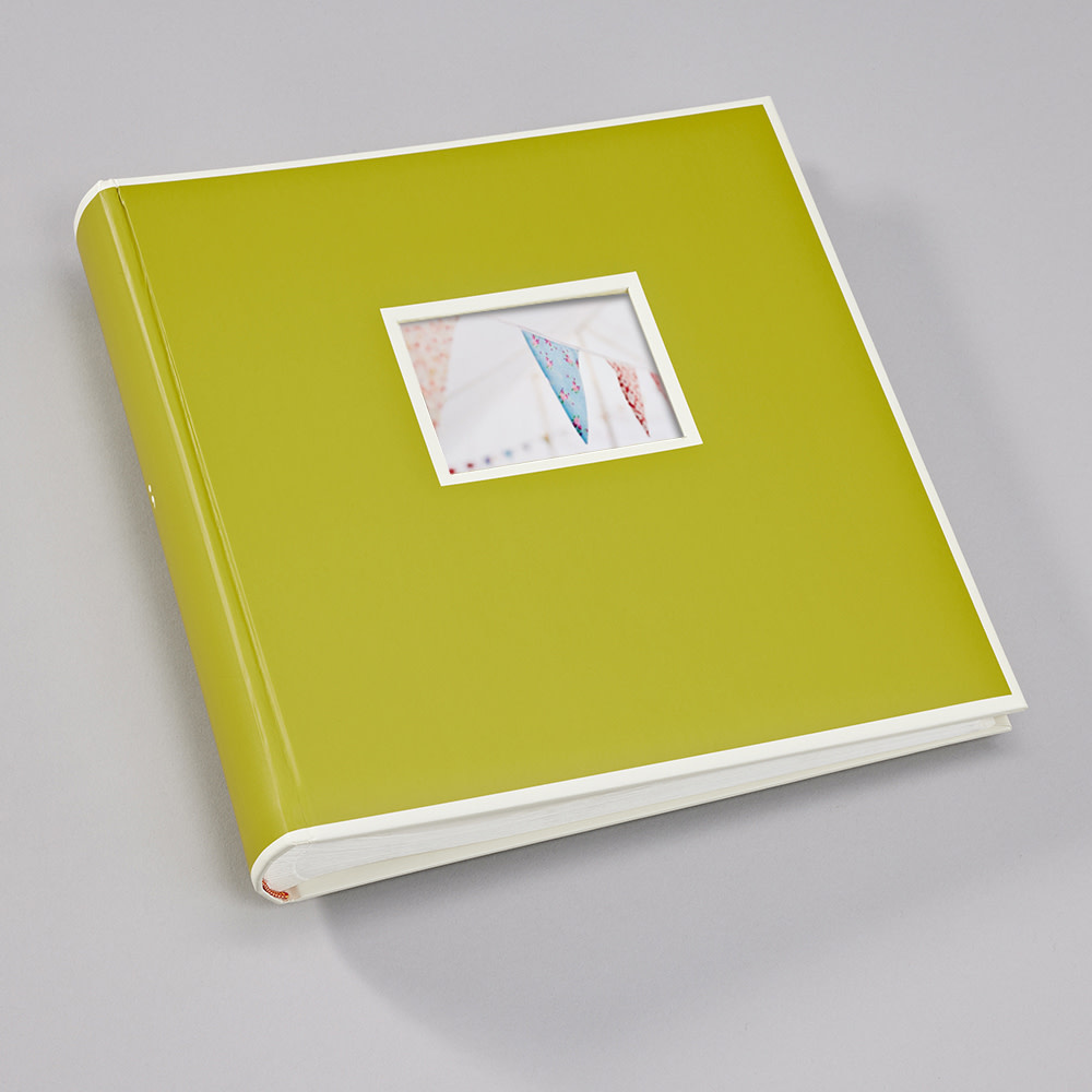 SEMIKOLON Album photos Jumbo Matcha pages crème 30x30cm