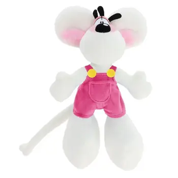 DIDDL Peluche Diddl En Salopette Rose 20Cm