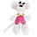 DIDDL Peluche Diddl En Salopette Rose 20Cm