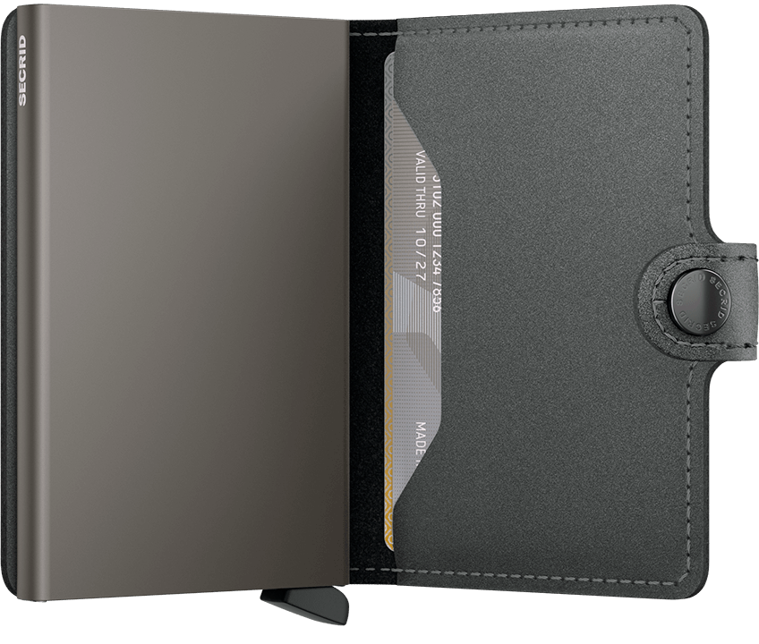 SECRID Miniwallet Matte Satin Steel