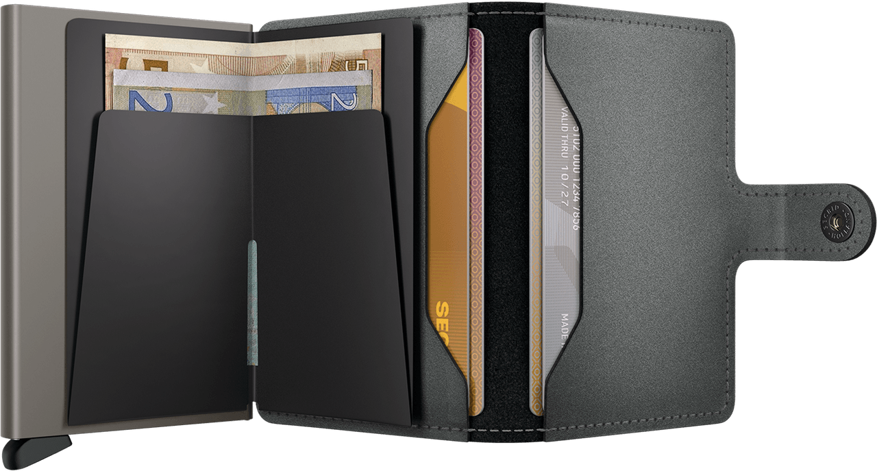 SECRID Miniwallet Matte Satin Steel