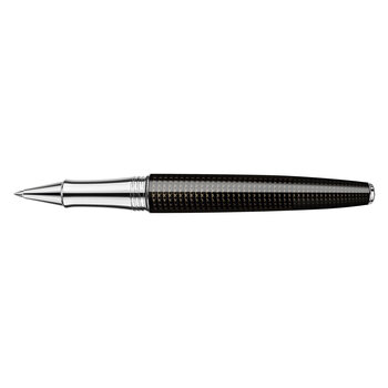 CARAN D'ACHE Stylo Roller, Léman De Nuit Argenté/Rhodié