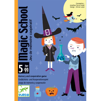 DJECO Jeux De Cartes Magic School
