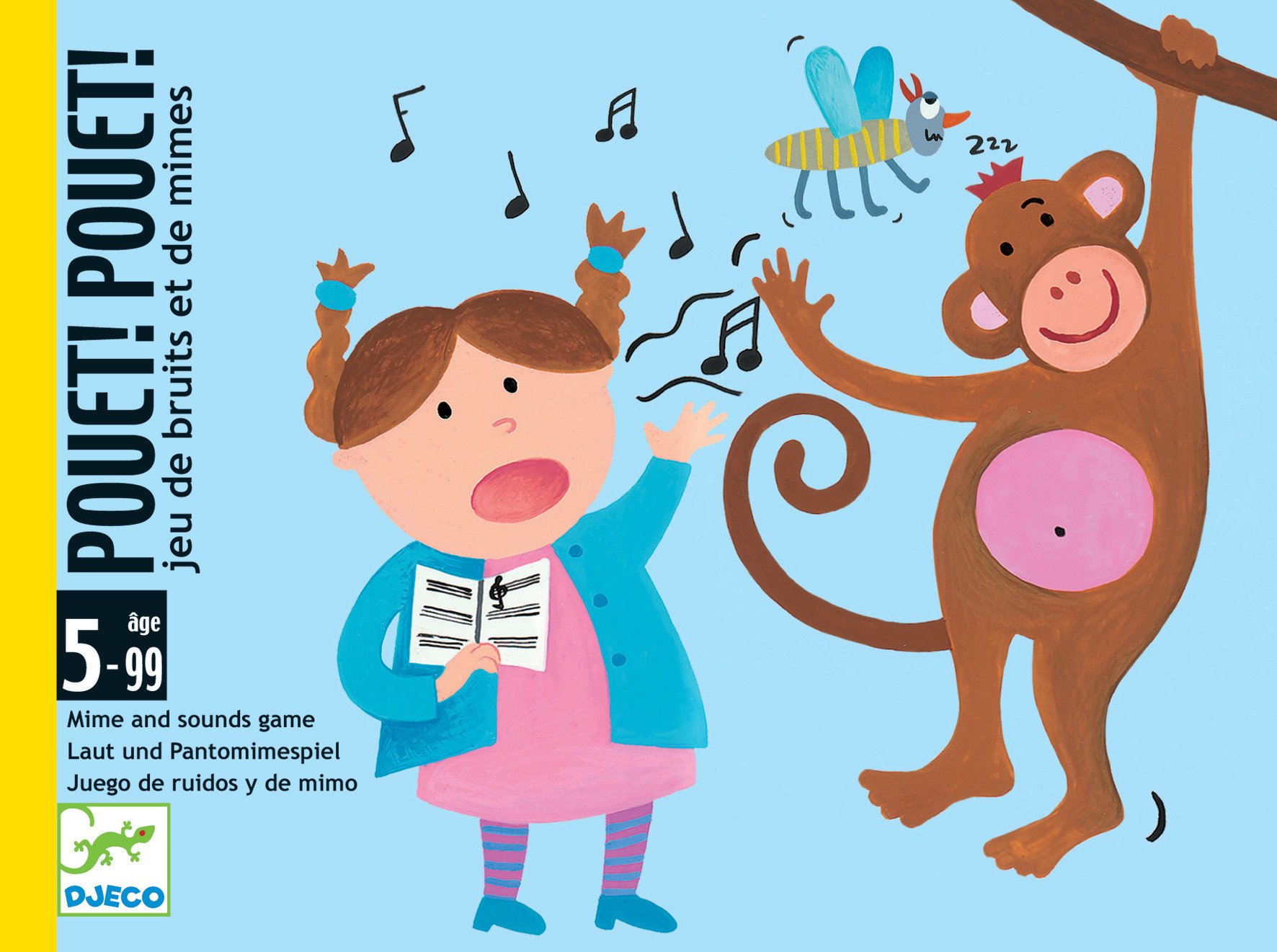 DJECO Jeux De Cartes Pouet Pouet