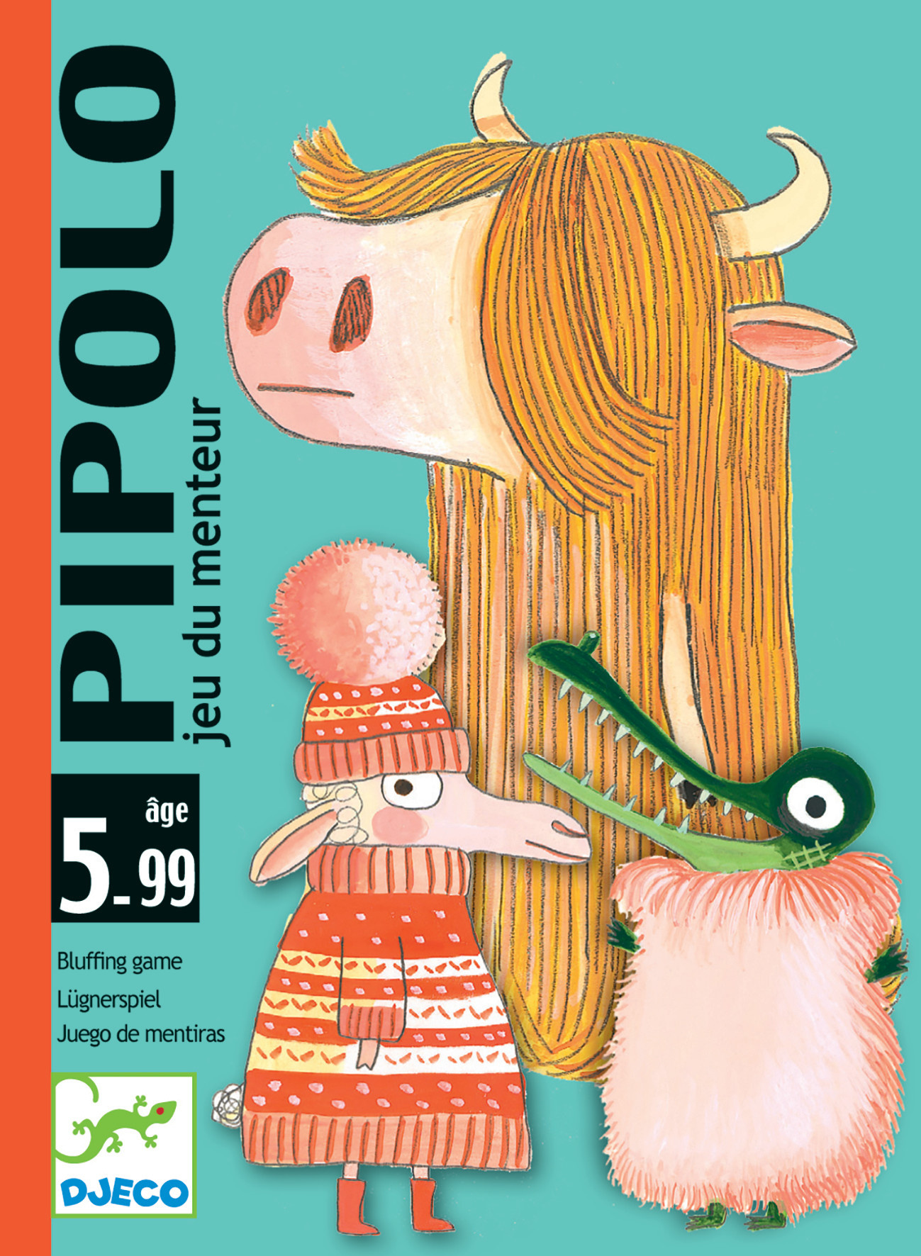 DJECO Jeux - Jeux De Cartes Pipolo