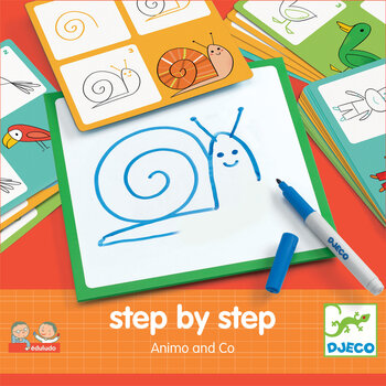 DJECO Eduludo Step By Step - Animals & Co