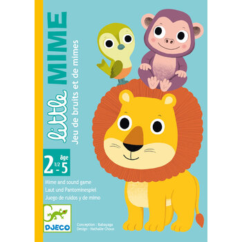 DJECO Jeux De Cartes Des Tout-Petits Little Mime