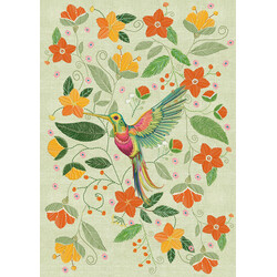 EDITIONS DU DESASTRE Broderie - Cahier 48p lignées 80g - Colibri 15x21cm