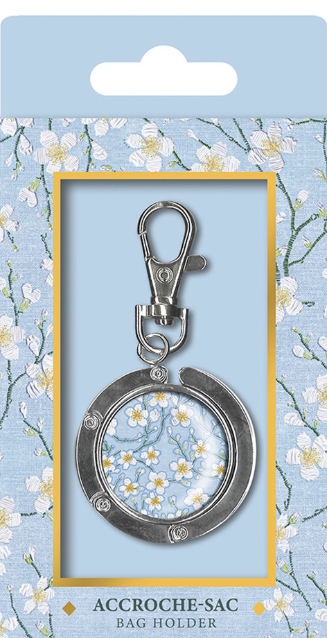 EDITIONS DU DESASTRE Broderie - Accroche-sac - Cerisier 8cm