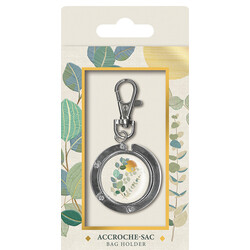 EDITIONS DU DESASTRE Broderie - Accroche-sac - Eucalyptus 8cm