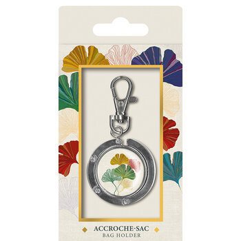 EDITIONS DU DESASTRE Broderie - Accroche-sac - Gingko 8cm