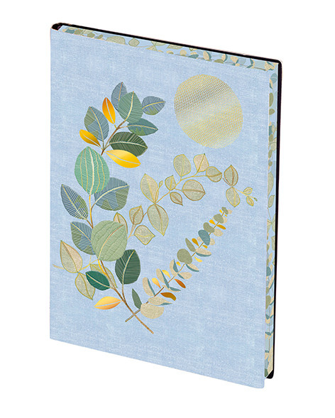 EDITIONS DU DESASTRE Broderie - Carnet souple 192p lignées 100g - Fleurs 14,5x20,5cm